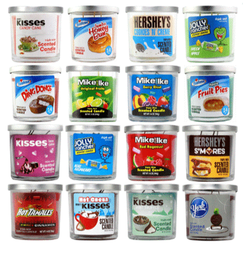 Candy Scented Candles ( Small Size / 3OZ )