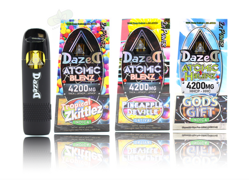 Dazed Numbuz - 4.2G Atomic Blenz Disposable (4200MG / Display of 5 )