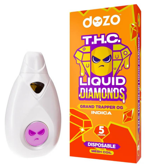 DOZO - THC Liquid Diamonds 5G Disposable ( Display of 5 )