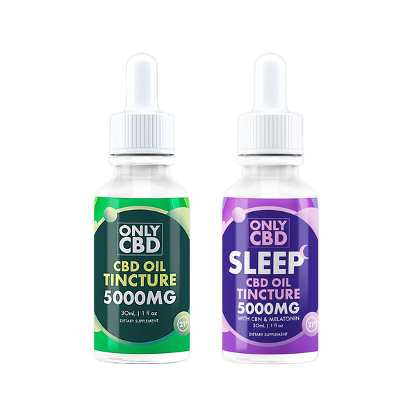 OnlyCBD CBD Oil Infused Tincture (5000MG)