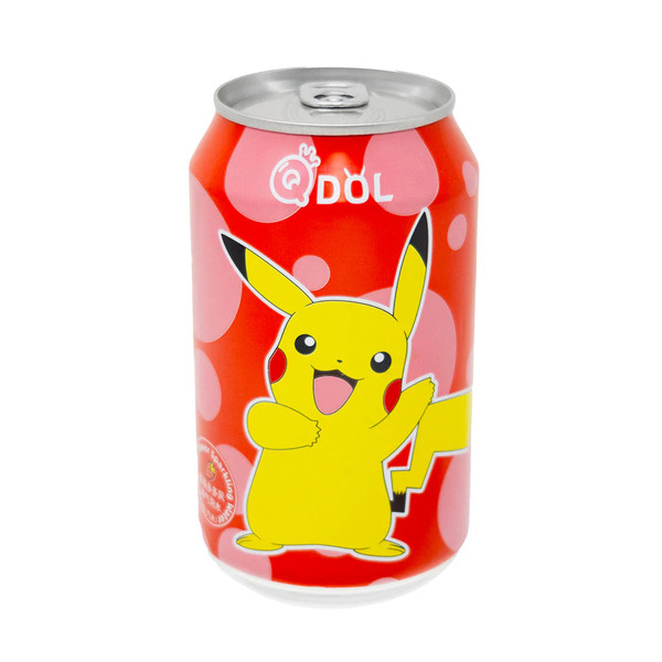 Exotic Snacks - QDOL Pokemon Flavored Sparkling Water 330ML Can Pack Of 12 (China)