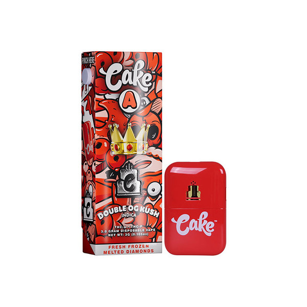 Cake Pebble A Edition THCA +THCP Disposable Vape Display Of 5 (3G)