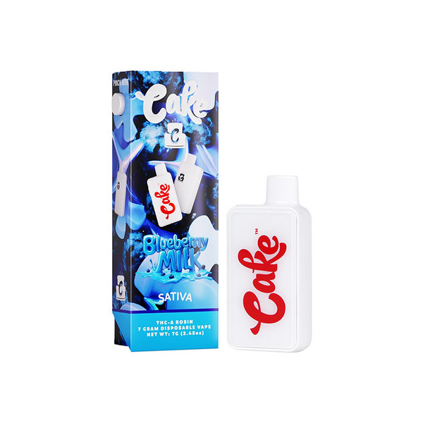 Cake THCA Rosin Edition Disposable Vape Display Of 5 (7G)