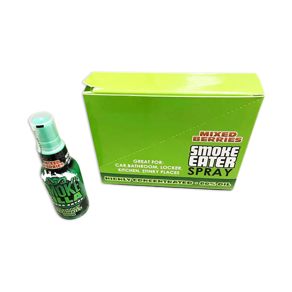 Smoke Zilla Smoke Eater Air Freshener Spray Display Of 4 (41304)
