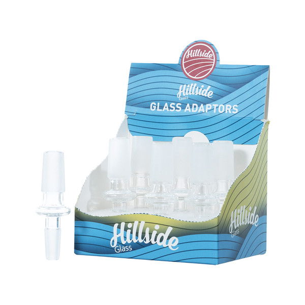 Hillside Glass Male 10MM To Male 14MM Adapter Display Of 6 (JMM-1014) Hillside Glass Male 10MM To Male 14MM Adapter Display Of 6 (JMM-1014)