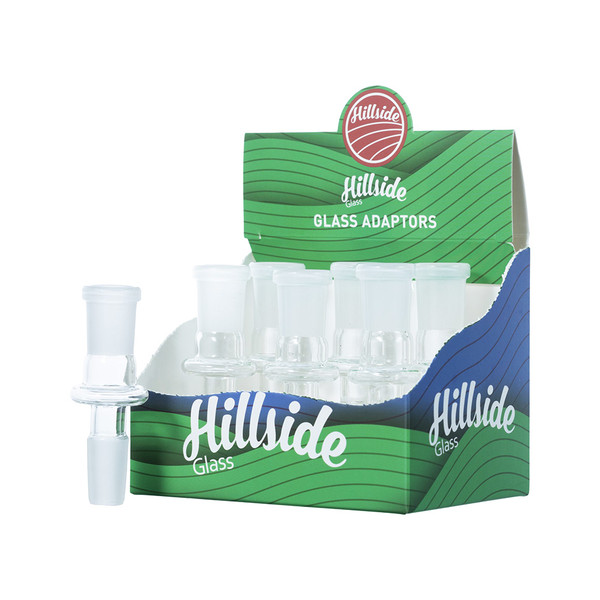 Hillside Glass Male 14MM To Female 14MM Adapter Display Of 6 (JMF-1414) Hillside Glass Male 14MM To Female 14MM Adapter Display Of 6 (JMF-1414)