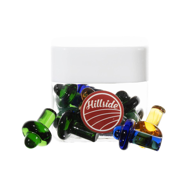 Hillside Glass Plug Style Carb Cap 12CT Jar (CCG-005) Hillside Glass Plug Style Carb Cap 12CT Jar (CCG-005)