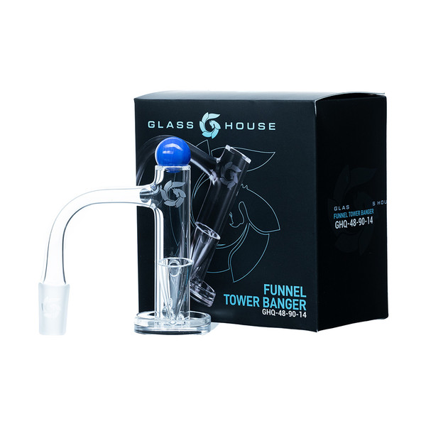 Glass House 14MM Funnel Tower Banger Kit (GHQ-48-90-14)