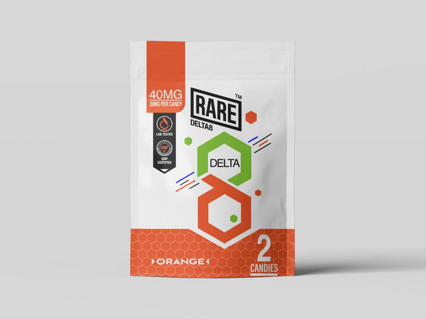 *CLOSEOUT* Rare - Delta 8 Candy ( Display of 10 Packs )
