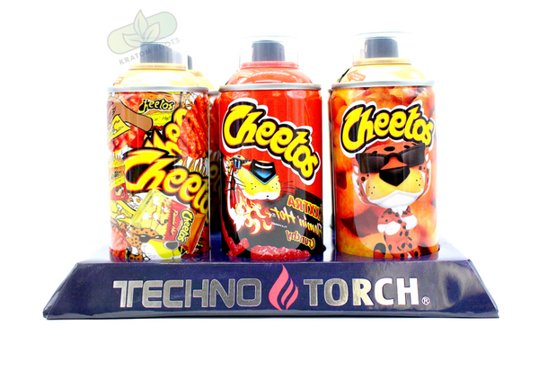 Techno - Spray Can Mini Torch Lighter (Display of 6)