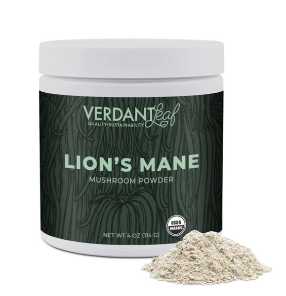 **CLOSEOUT** Verdant Leaf - Organic Mushroom Powder Blend 114 Grams