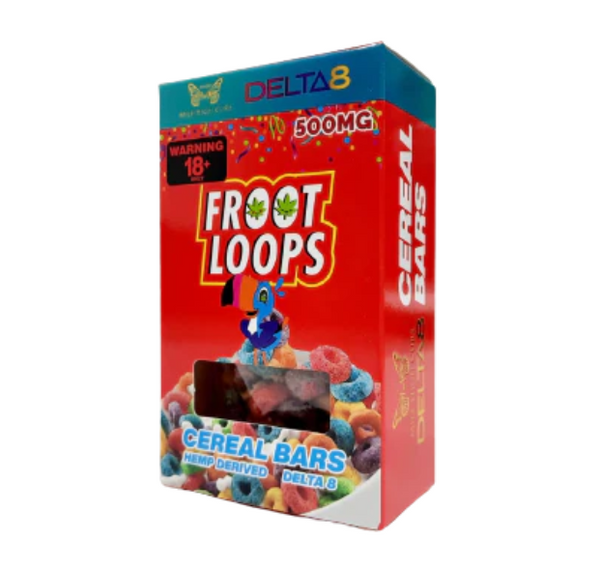 **CLOSEOUT** Trips - Delta 8 Cereal Bars ( 500 mg / Display 0f 10 )