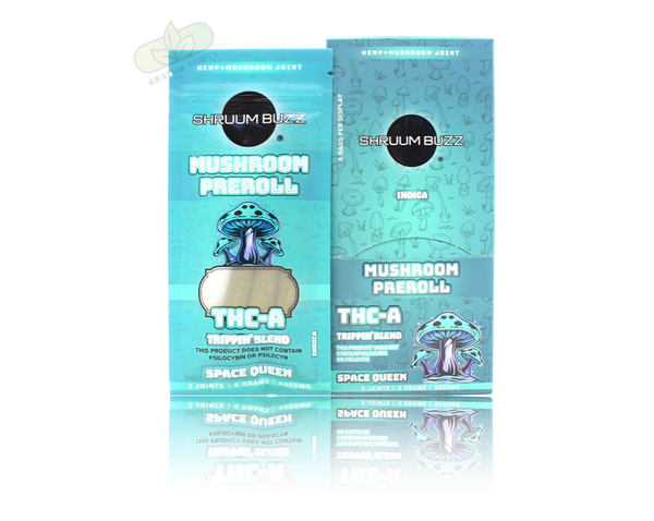 Shruum Buzz - Mushroom + THCA Pre-Rolls ( 6,000MG / Display of 6 )