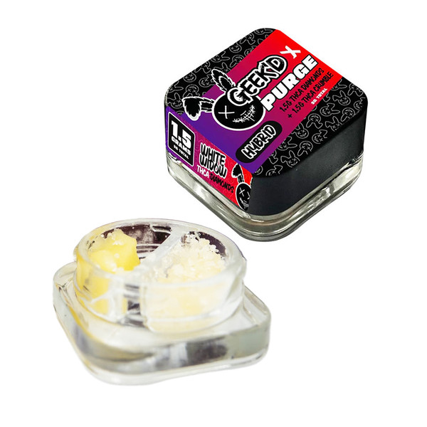 GeekD x Purge THCA Diamond + Crumble Combo Single Jar (3G)