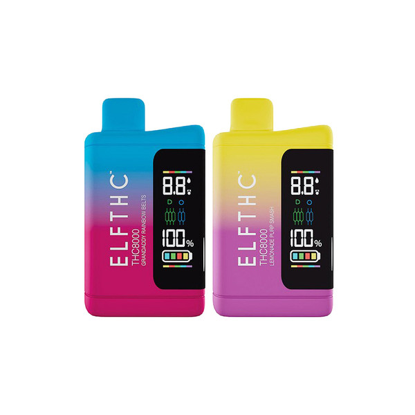 ELF THC Phantom Edition HHC + HHCP Disposables Display Of 5 (8G)