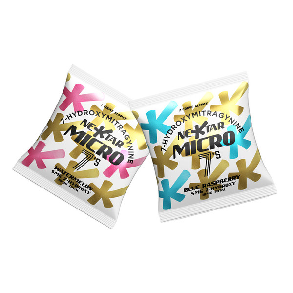 Nektar Micro 7's Kratom 7 Hydroxy Infused Gummies Display Of 30 (10MG)
