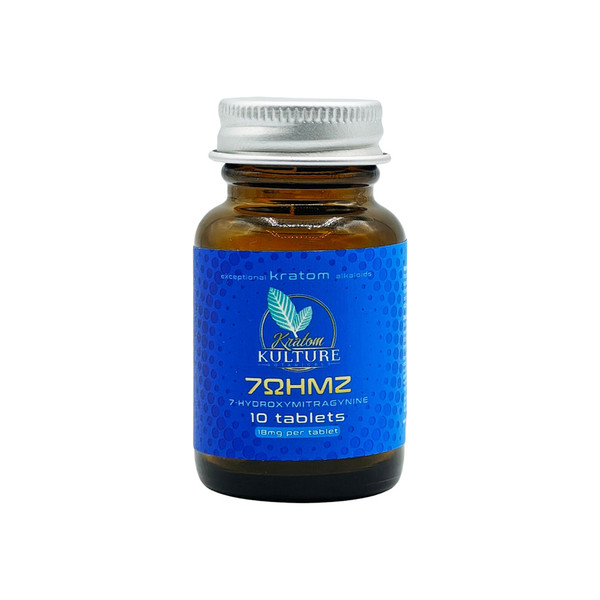 Kratom Kulture Botanicals 7OMHZ 7 Hydroxy Tablets (18MG)