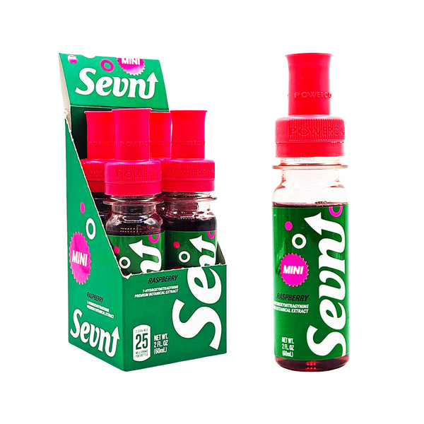 Sevn Mini 7 Hydroxymitragynine Extract Syrup Display Of 4 (25MG)