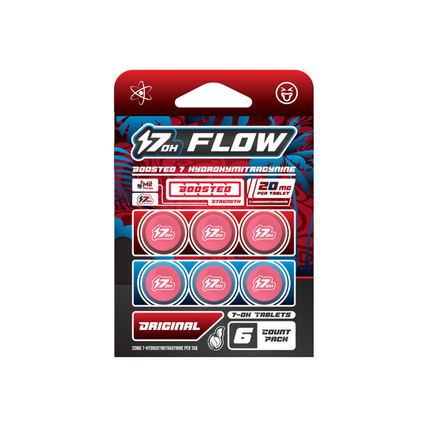 MIT Therapy 7OH Flow 7 Hydroxymitragynine 6ct Tablets (20MG)