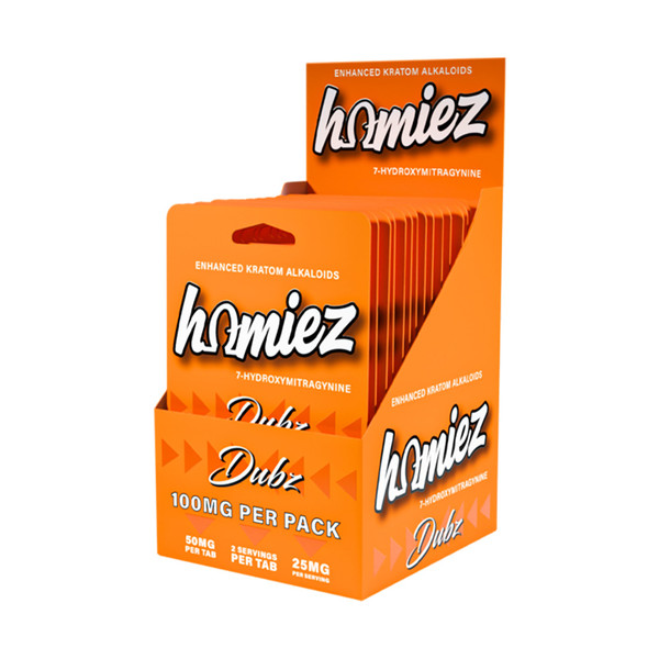 Homiez Dubz Enhanced Kratom Alkaloids 7 Hydroxy 2CT Tablets (50MG)