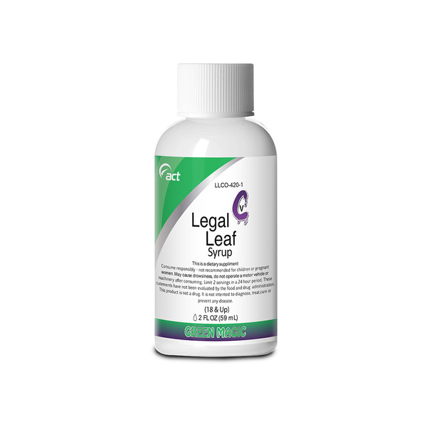 Legal Lean Syrup Display Of 12 (2oz)