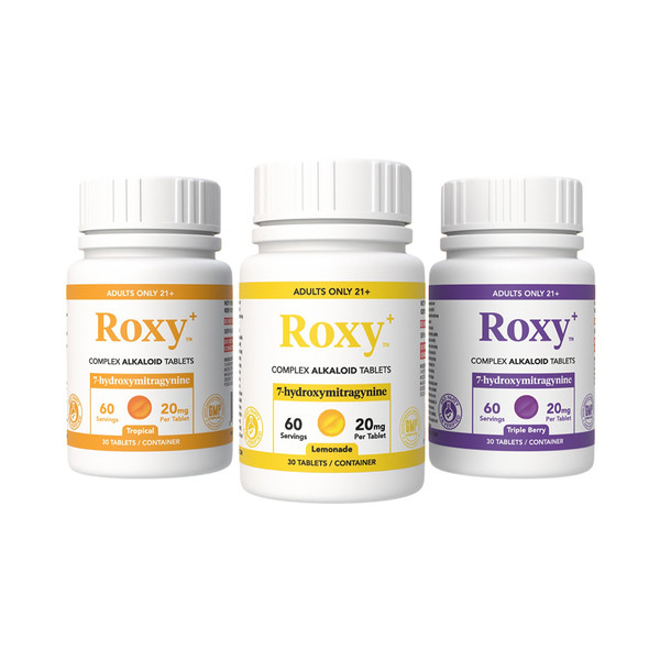 Roxy 7 Hydroxymitragynine Flavored 30CT Tablets (20MG)