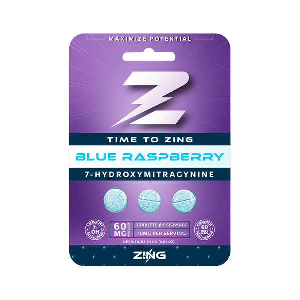 ZING 7OH Maximize Potential 7 Hydroxymitragynine Tablets 3CT (20MG)