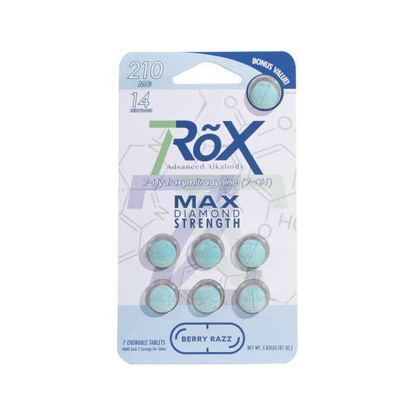 7RoX Advanced Alkaloids Max Diamond Strength 7 Hydroxy 7CT Tablets (30MG)