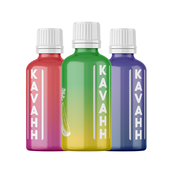 KAVAHH Pseudo + Kava Blend Extract Shot Display Of 12 (50ML)