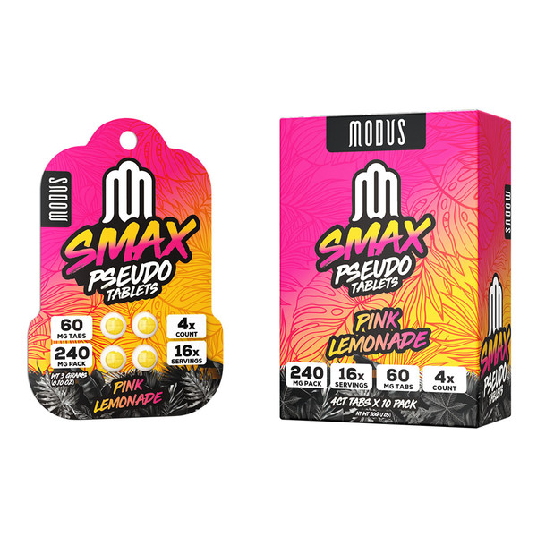 Modus SMAX Premium Pseudo 4CT Tablets (60MG)
