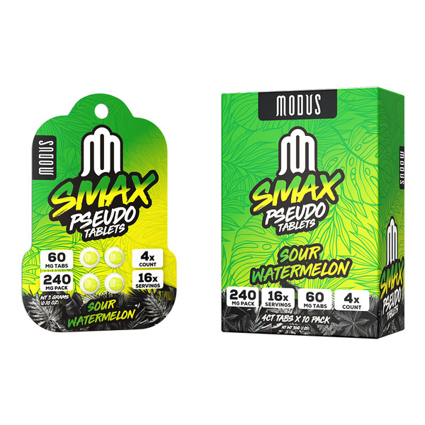 Modus SMAX Premium Pseudo 4CT Tablets (60MG)