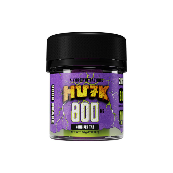 HU7K Kratom Alkaloids Smashers Blend XL 7 Hydroxy Tablets 20CT Jars (40MG)