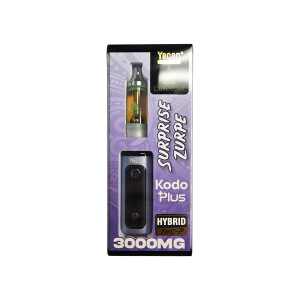 Curevana X Yocan Gold Kodo Plus THCP Cart & Battery Combo (3G)