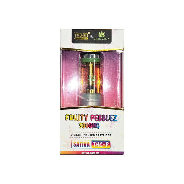 Curevana X Yocan Gold  THCP Cartridge Display Of 5 (3G)