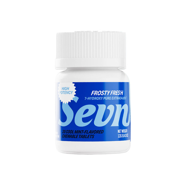 Sevn High Potency 7 Hydroxymitragynine Chewable Tablet Jars (40MG)