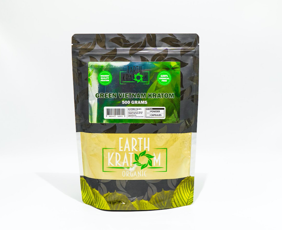 Earth Kratom 500G POWDER (SELECT PIC FOR MORE OPTIONS)****