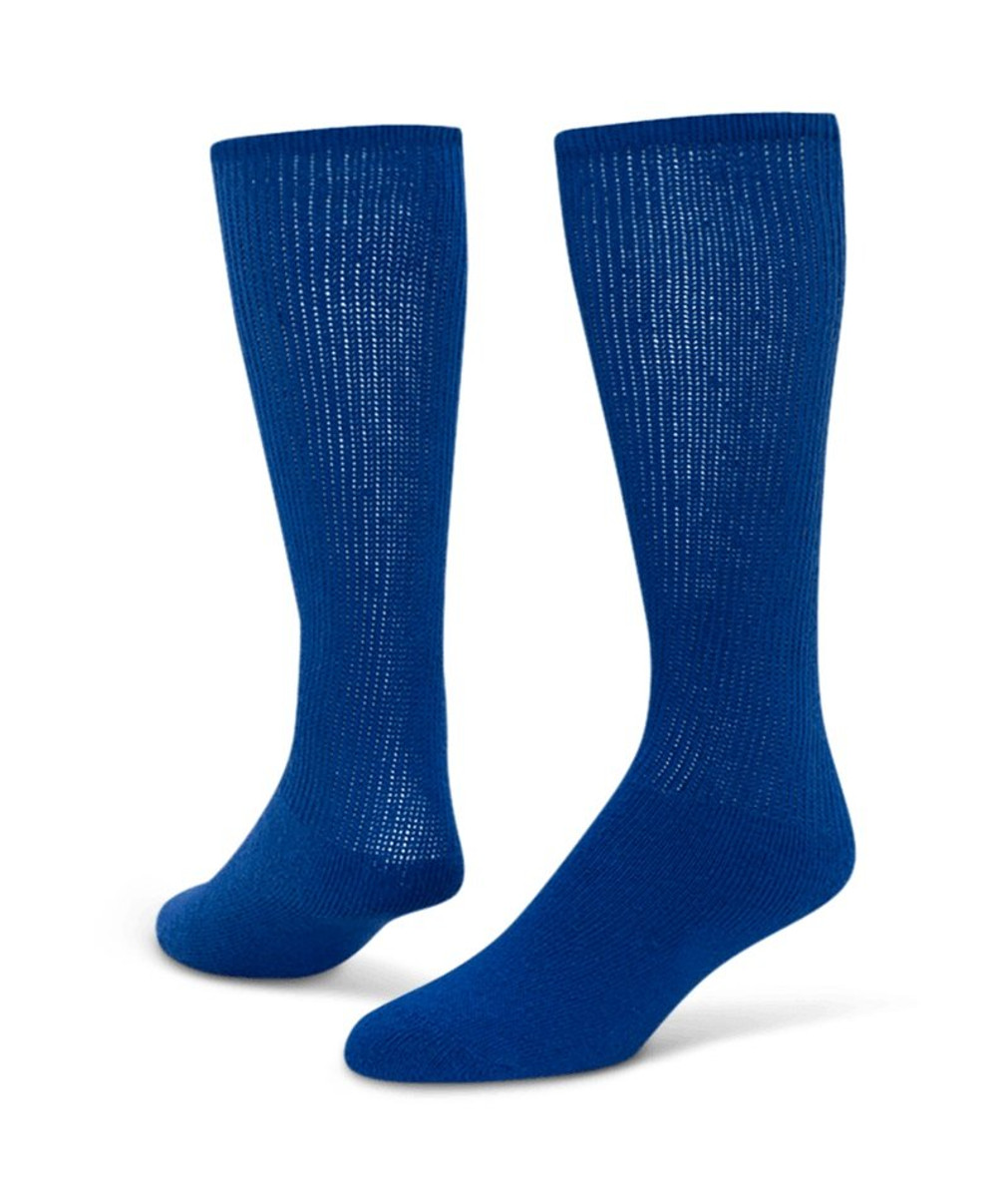 Team Tube Knee High Sports Socks - Royal Blue