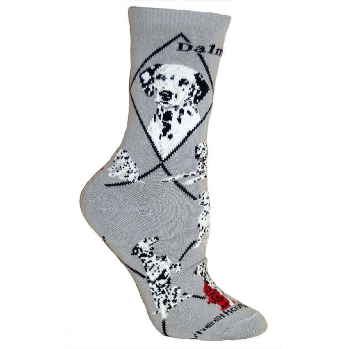 Dalmatian Crew Novelty Socks