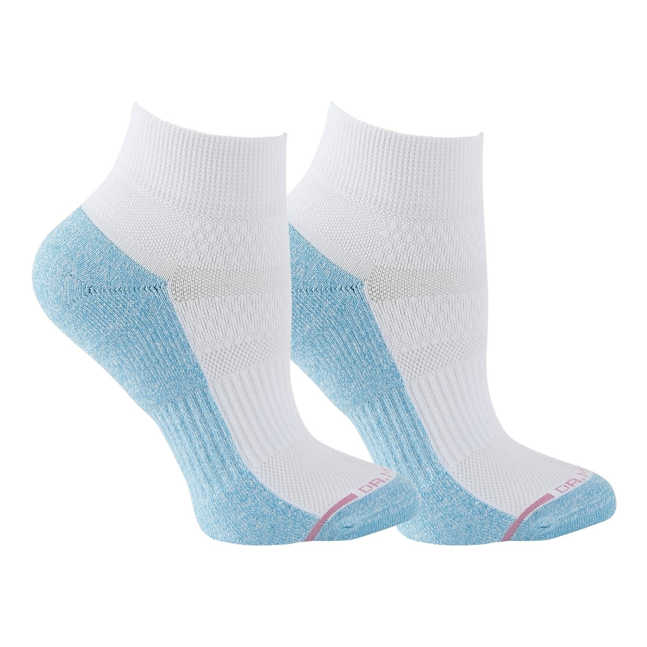 2 pack Solid Colored Half Cushion Compression Quarter Socks Chevy