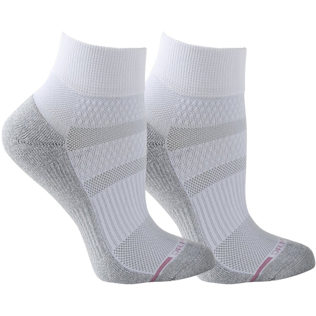 2 pack Solid Colored Half Cushion Compression Quarter Socks Chevy