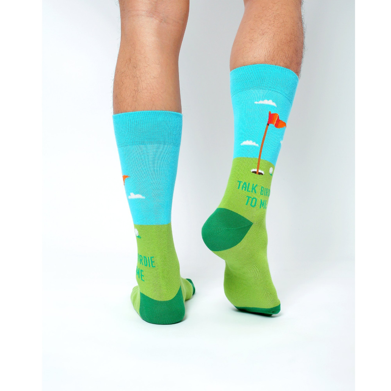 Talk Birdie to Me Funny Socks for Men - Absolute Socks