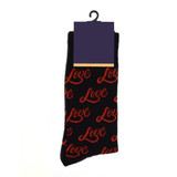 Men's Valentine's Day Love Novelty Crew Socks