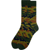 Men's Camouflage Crew Novelty Socks