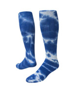 Revolution Tie Dye Knee High Sports Socks - Royal Blue