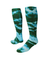 Revolution Tie Dye Knee High Sports Socks - Kelly Green