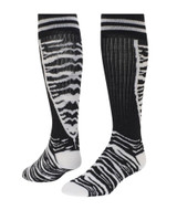 Top Cat Knee High Sports Socks - Black White