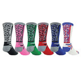 Team Camo Crew Sports Socks - Black