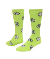 Baseball/Softball Knee High Sports Socks - Neon Green
