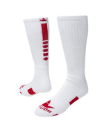 Legend 2.0 Crew Sports Socks - White Red