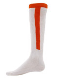 Diamond Knee High Sports Socks - Orange